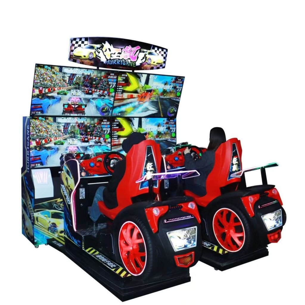 2-Player Car Racing Simulator Arcade Machine product view