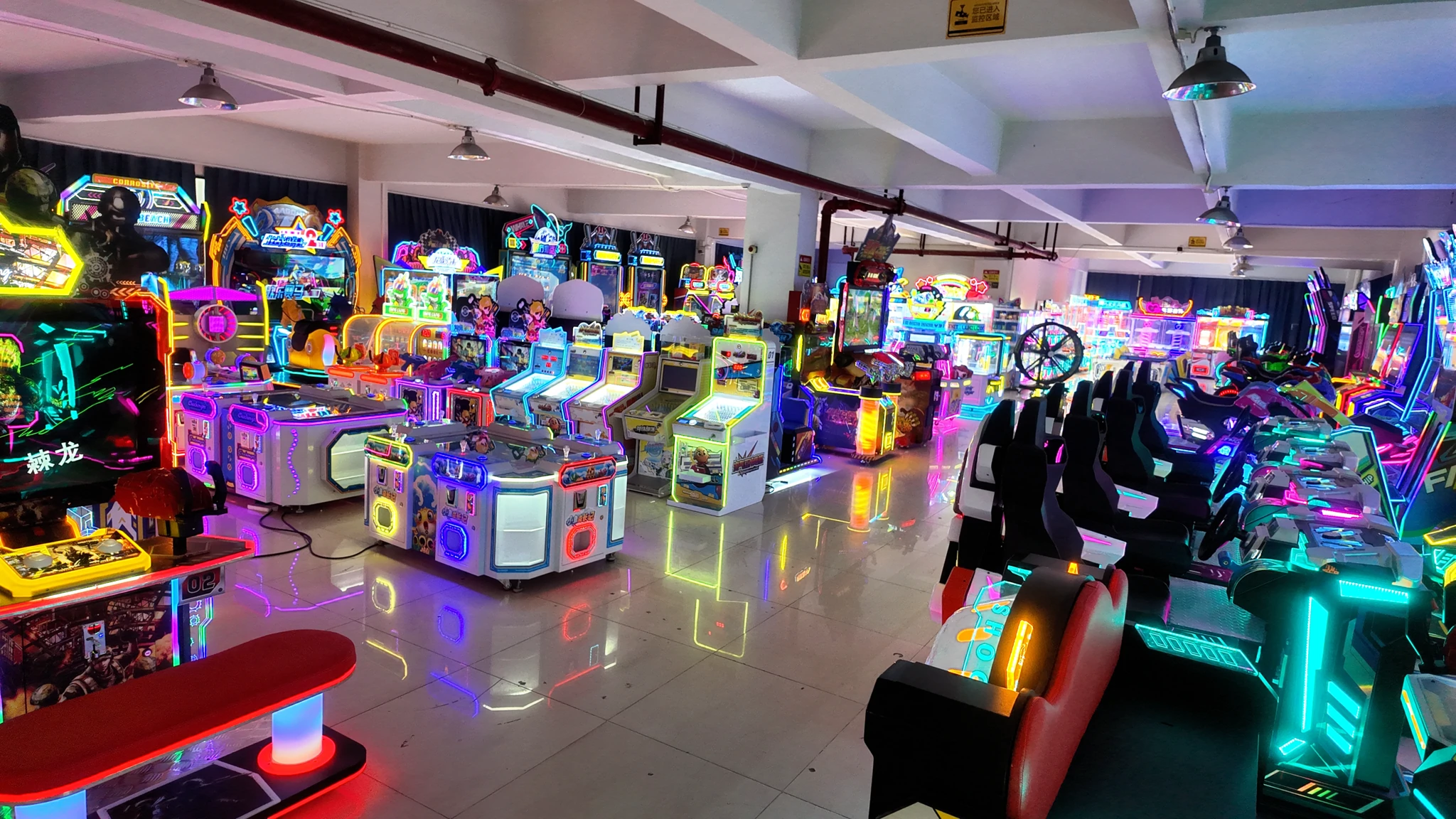 JoyEngine arcade equipment scene 1