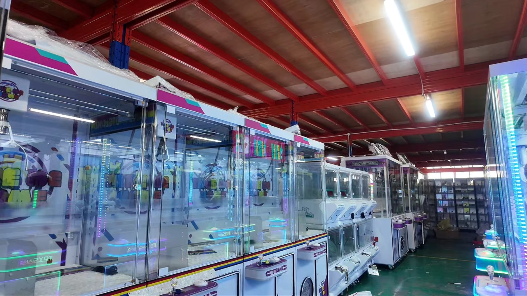 JoyEngine arcade equipment scene 2